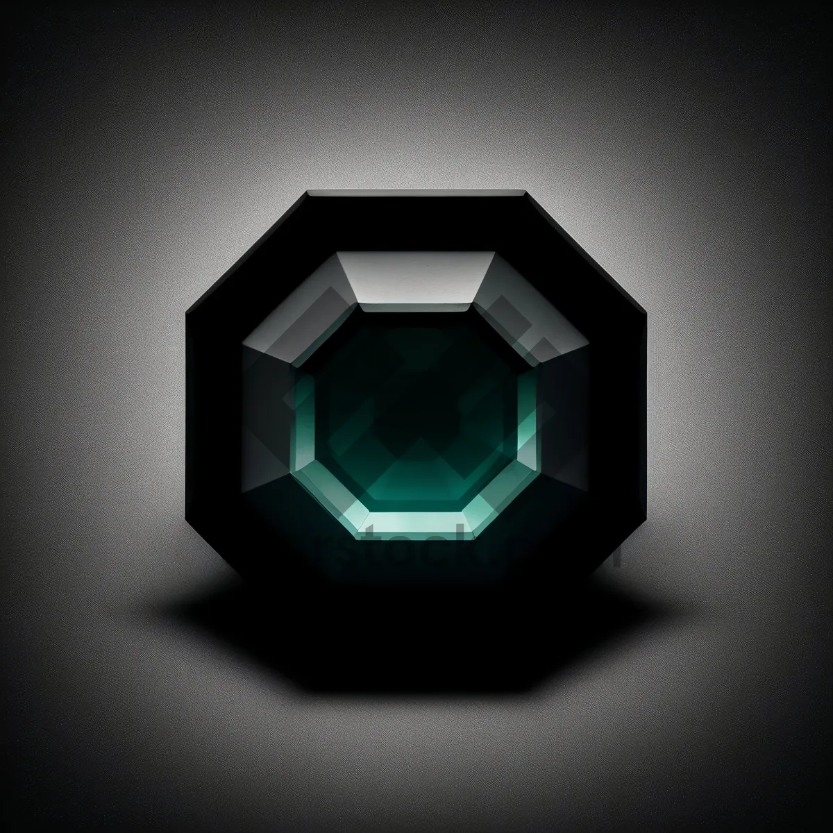 Picture of Shiny Glass Gem Icon Design