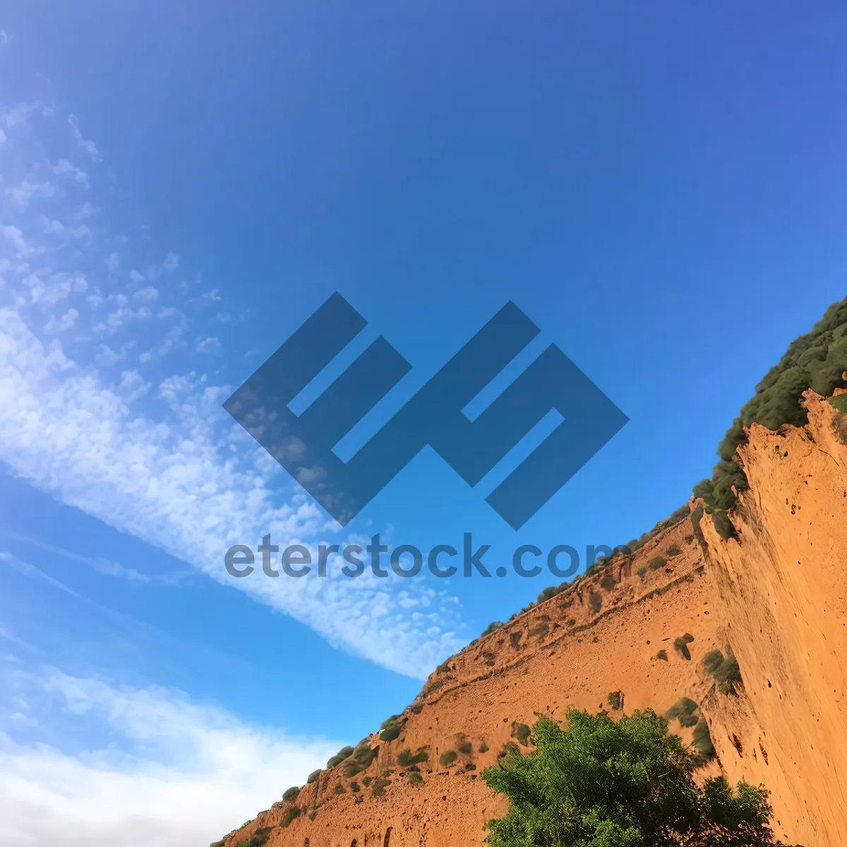 Picture of Vibrant Sunset Over Desert Canyon