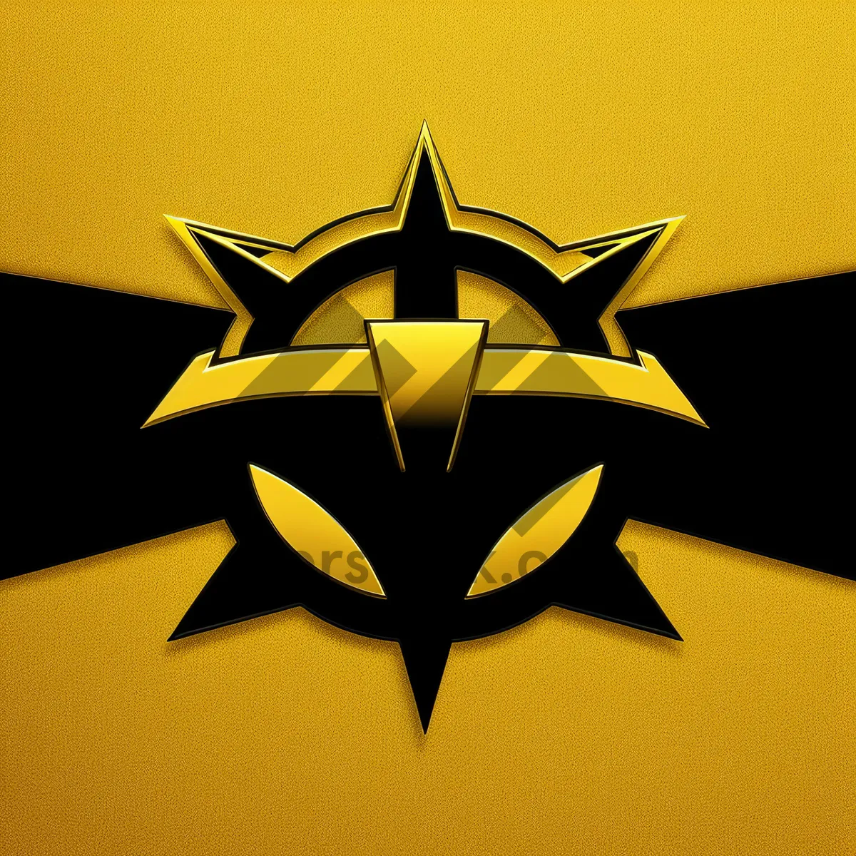 Picture of Heraldic Star Symbol Graphic Design Icon