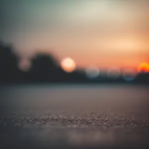 Golden Horizon: Majestic Sunset Over the Sea