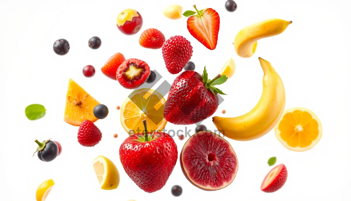 Picture of Fresh Strawberry Berry Fruit Salad - Healthy and Delicious