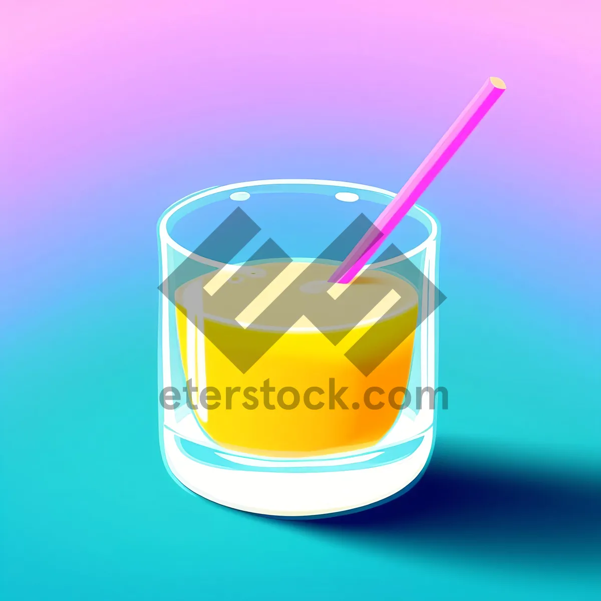 Picture of Sweet citrus sunrise in a glass