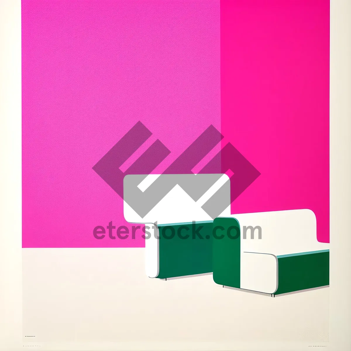 Picture of Blank Paper Letterhead Icon: 3D Business Stationery Design