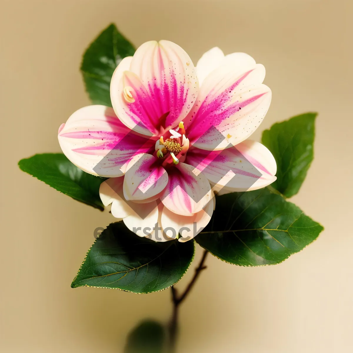 Picture of Blooming Pink Floral Petals in Garden