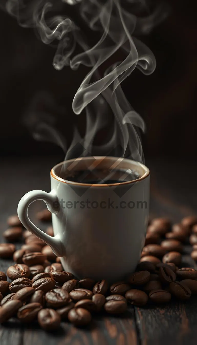 Picture of Hot Espresso Morning Cup Aroma Warm Drink