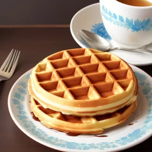 Delicious Breakfast Pastry and Coffee Cup"
(Note: This line of text serves as a short name for the image, incorporating multiple tags provided)