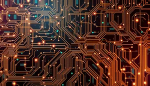 Circuit Board Technology Graphic Design Texture Wallpaper