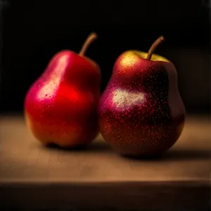 Juicy Ripe Pear, a Delicious and Healthy Edible Fruit