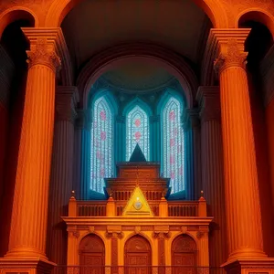 Saint Cathedral Altar - Majestic Religious Landmark