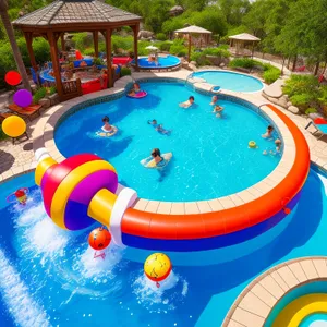 Resort Pool Trampoline: Ultimate Water-Sport Entertainment