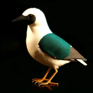 Coastal Seabird in Flight