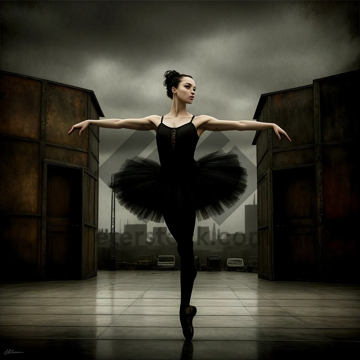 Picture of Dynamic Dancer in Elegant Motion