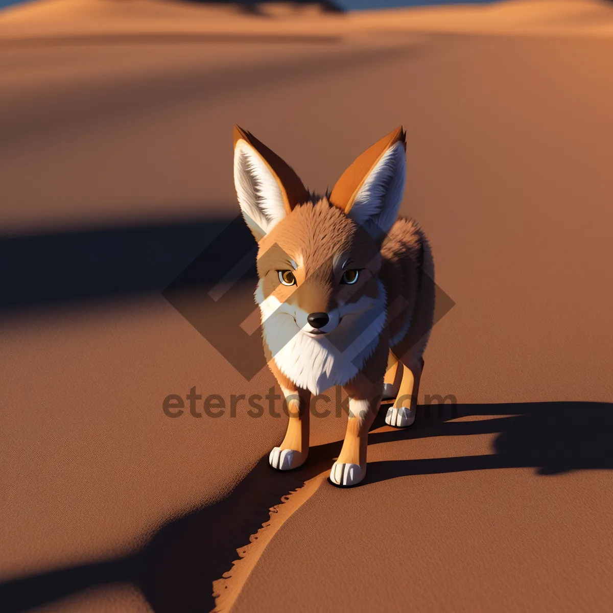 Picture of Furry Canine with Fountain Pen - Cute Pet Writing