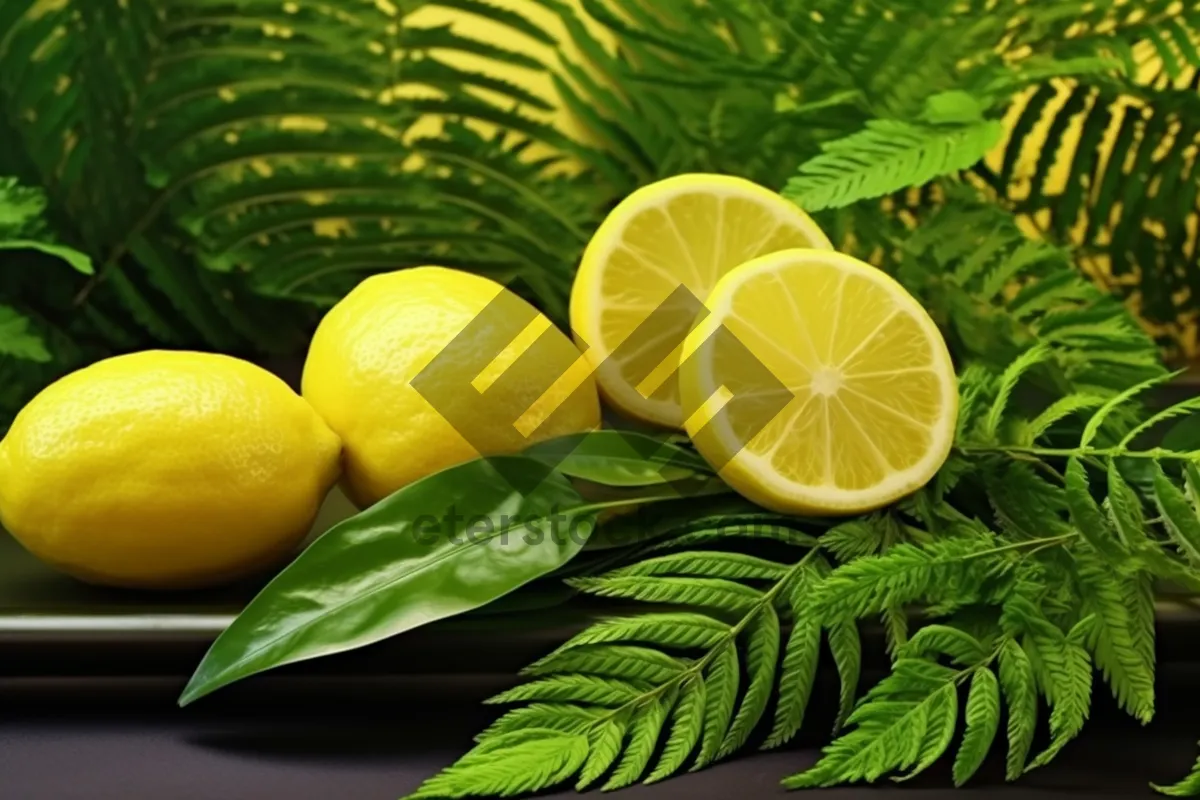 Picture of Fresh Citrus Fruits: Orange, Lemon, Lime slices