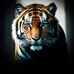 Striped Mammal in the Jungle: Tiger Cat