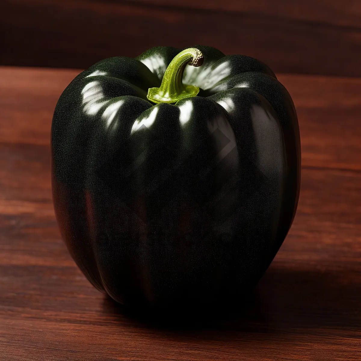 Picture of Fresh and Healthy Vegetable Salad with Bell Pepper and Tomato.
