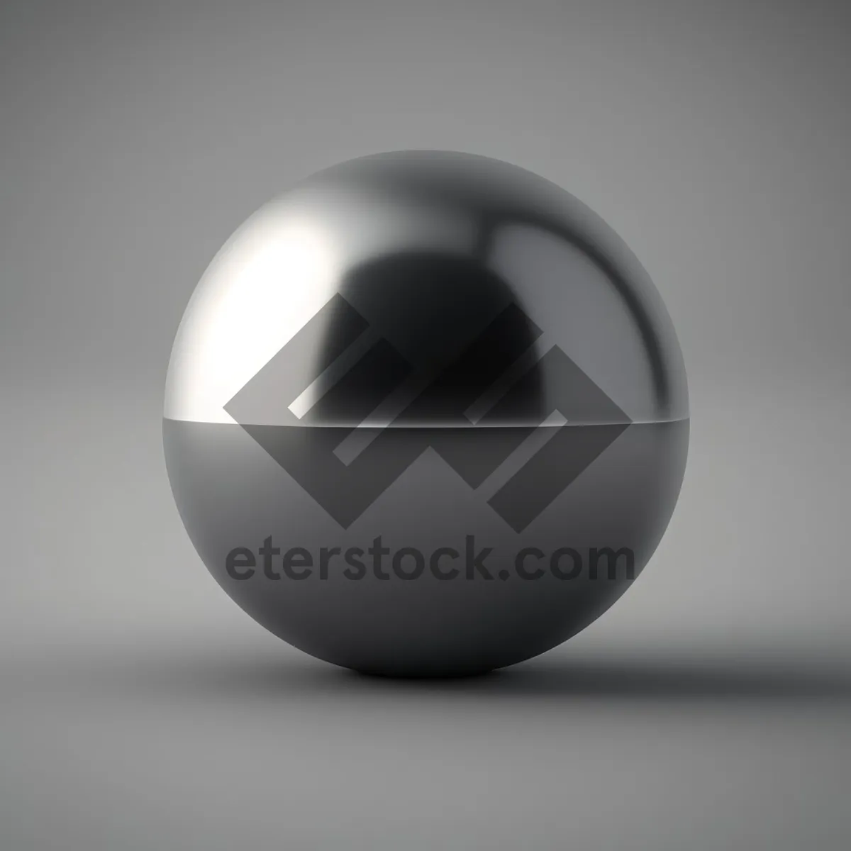 Picture of Glossy Glass Sphere Satellite Icon