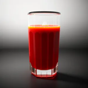 Refreshing Vodka Cocktail in Frosted Glass