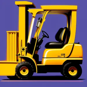 Heavy-duty Forklift in Action
