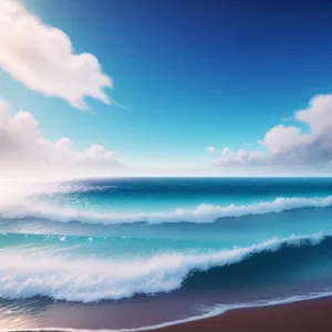 Tranquil Beach Oasis - Tropical Paradise Under the Sun