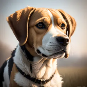 Adorable Boxer Puppy Portrait