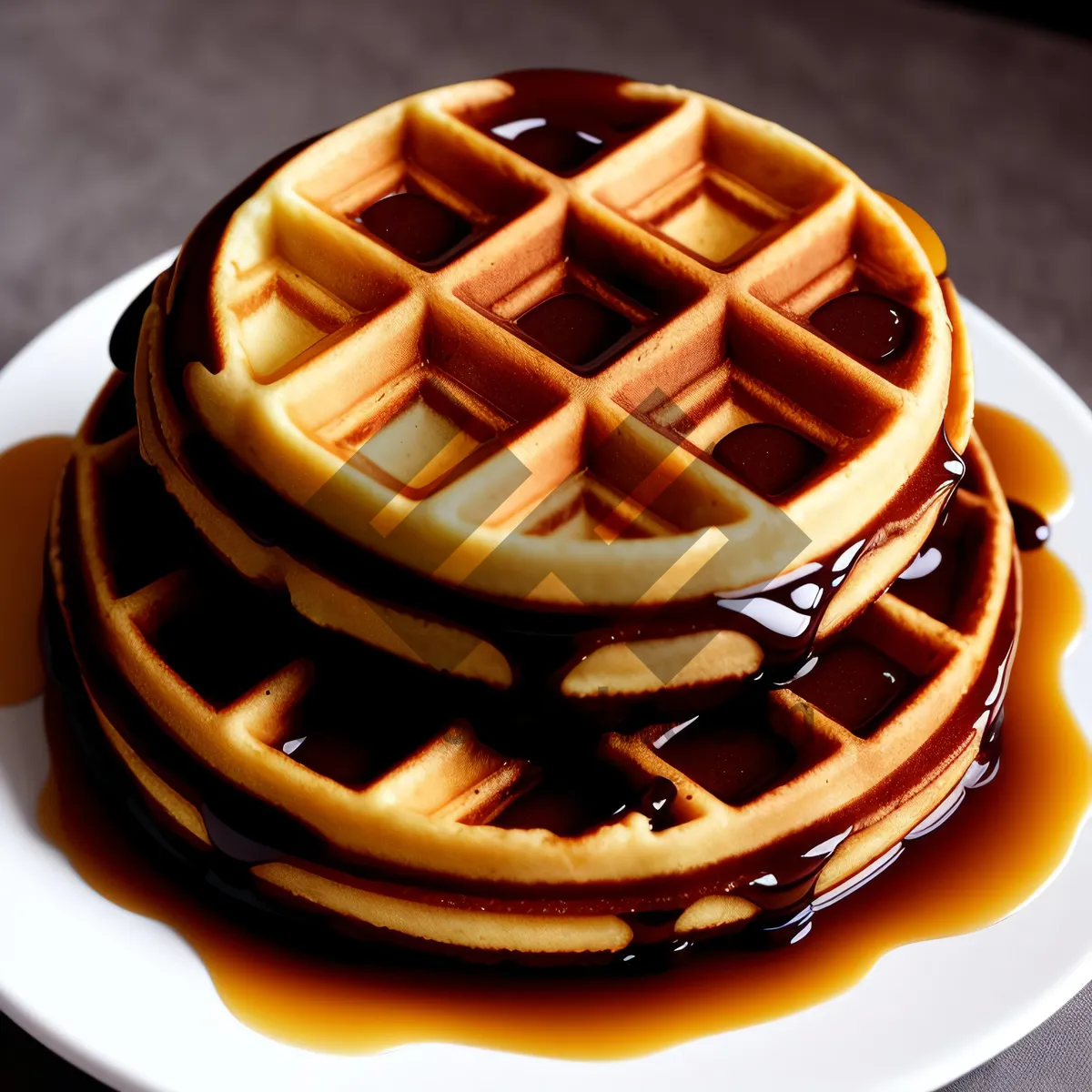 Picture of Delicious Chocolate Pastry on Plate