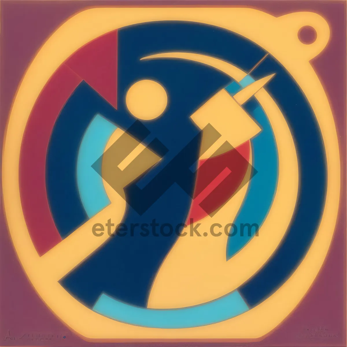 Picture of Glossy web icon design graphic symbol button