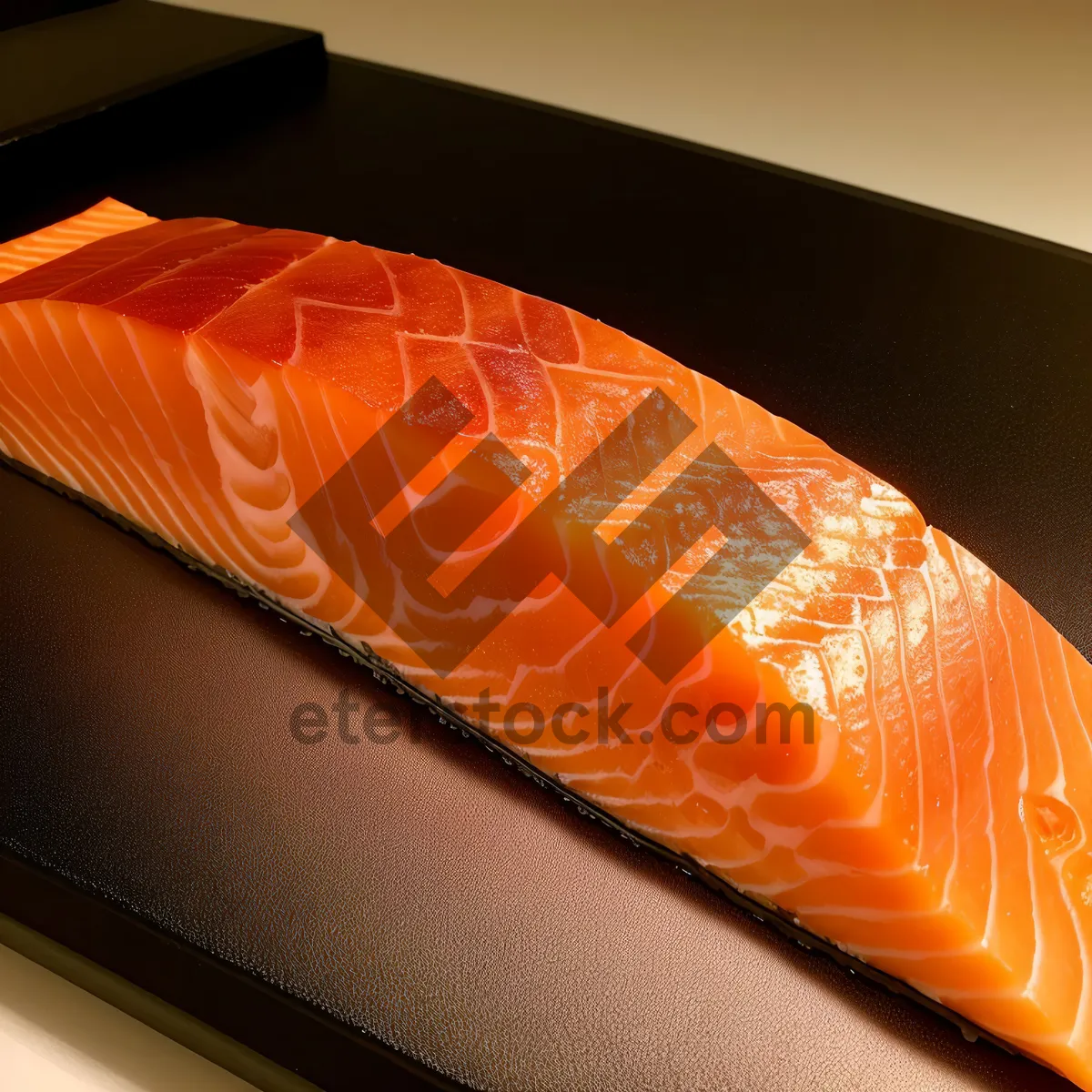 Picture of Fresh Atlantic Salmon: Gourmet Seafood Dinner Delight