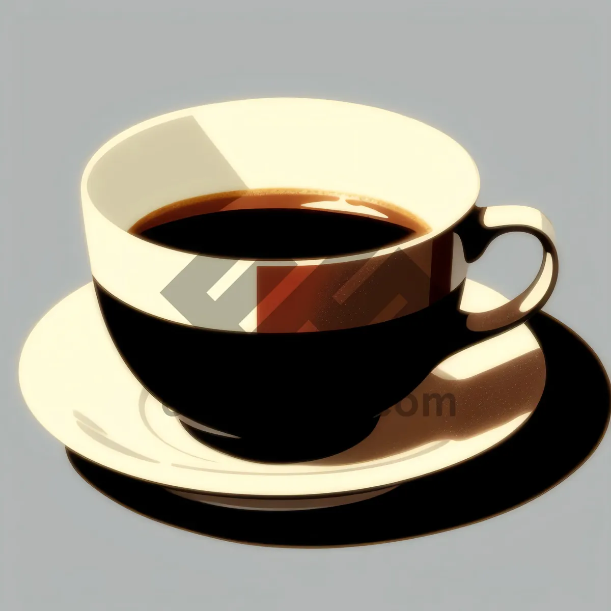 Picture of Freshly Brewed Morning Cup of Coffee