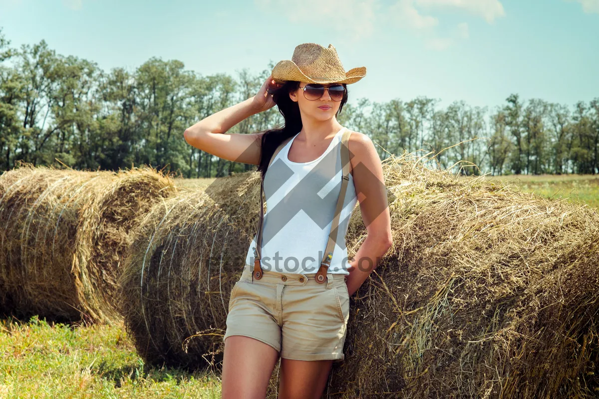 Picture of Golden Harvest in the Countryside