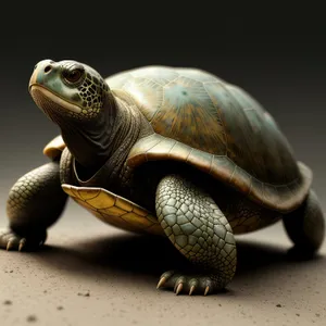 Slow and Steady: Adorable Box Turtle Treads in Mud