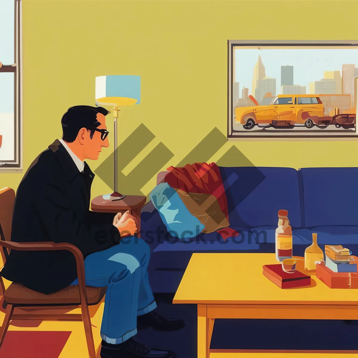 Picture of Corporate professionals at work in a modern office