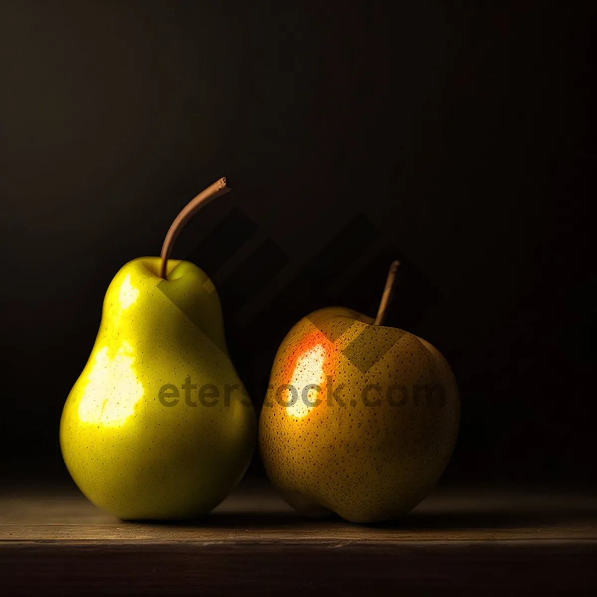 Picture of Juicy Yellow Pear: Sweet and Refreshing Citrus Fruit