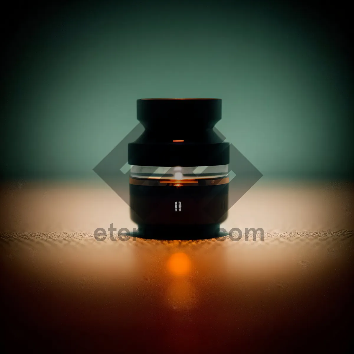 Picture of Versatile Black Lens with Adjustable Aperture for Optimal Lighting