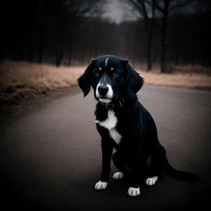 Adorable Swiss Mountain Dog Puppy - Black and Brown Canine