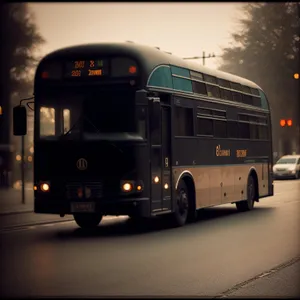 Efficient Public Transportation Shuttle Bus