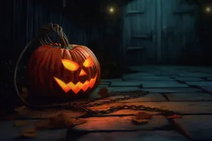 Pumpkin Lantern Halloween Decoration