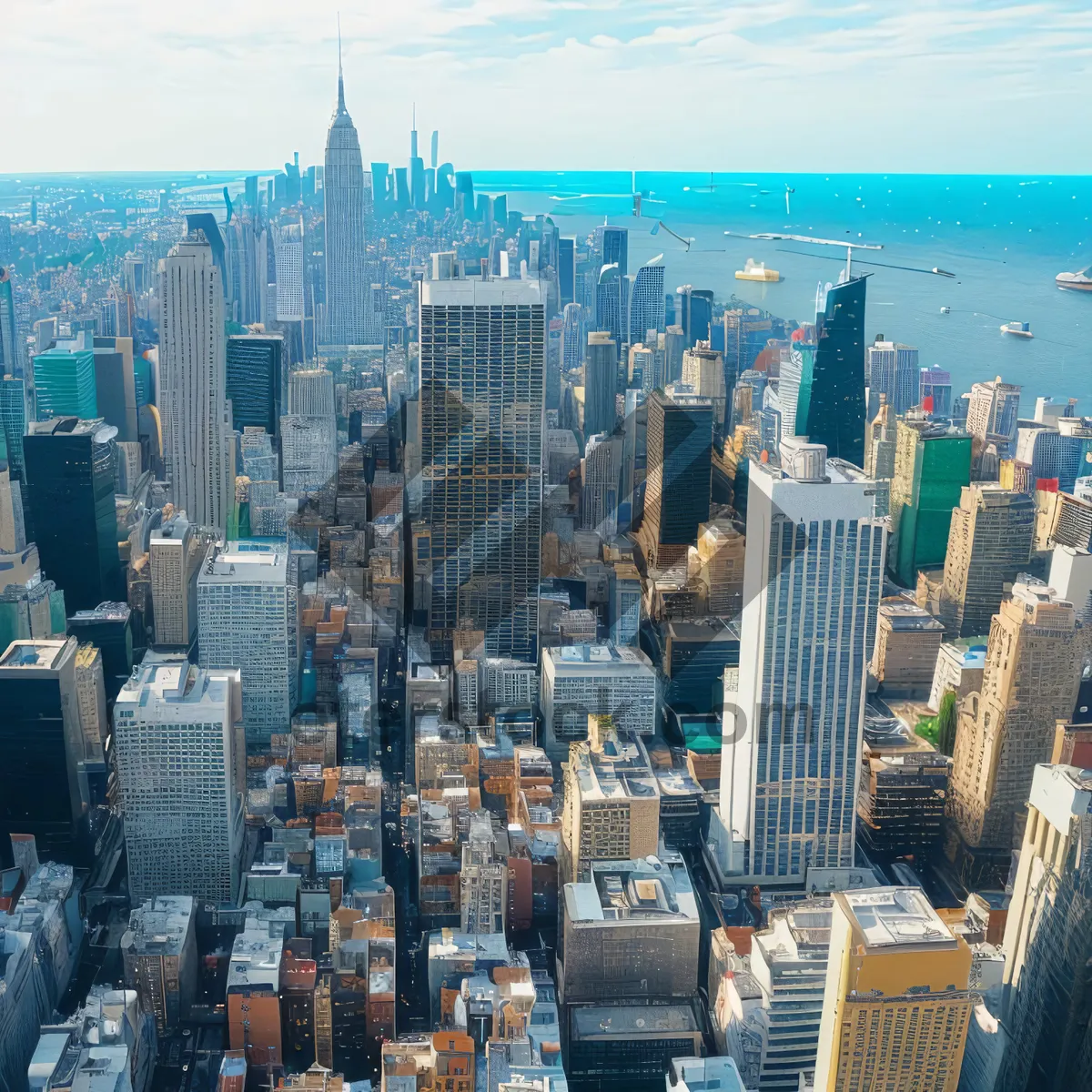 Picture of Evening Glow Over Metropolitan Financial District