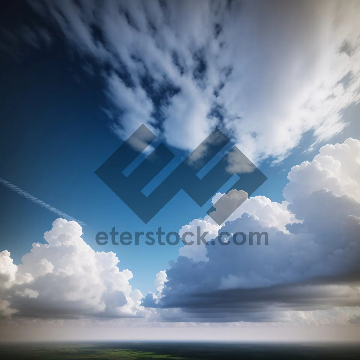 Picture of Vibrant Skies: A Captivating Blend of Clouds and Sunlight.