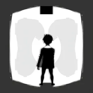 Silhouette of a Male Bride Icon