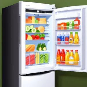 SmartTech Vending: Futuristic White Goods Refrigerator Slot Machine