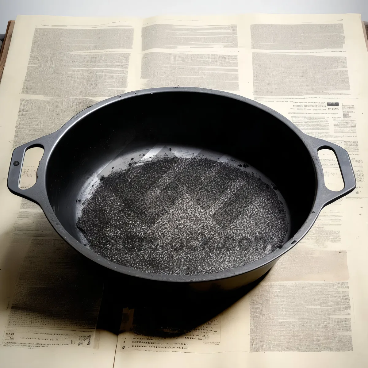 Picture of Hot Pan Meal Cooking in Kitchen