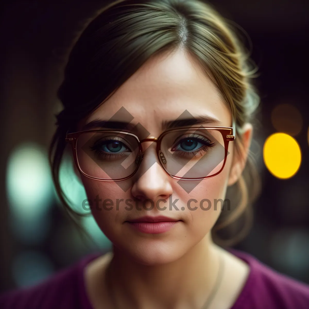 Picture of Smiling Professional Businesswoman in Headset