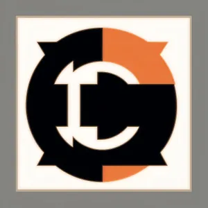 Symbolic Design: Artistic Icon of Heraldry Flag