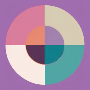 Circular Graphic Design Icon
