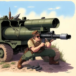 Warzone Arsenal: High-Angle Artillery Battle Tank