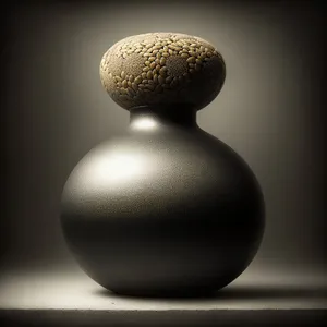 Harmony of Balance: Stone Lamp Stack