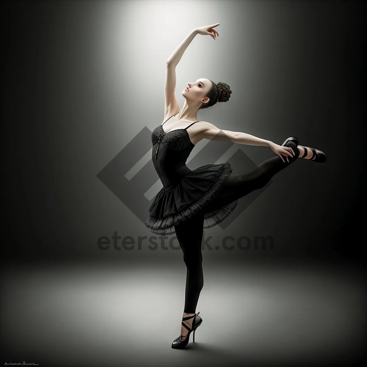 Picture of Dancing Grace: A Dynamic Ballet Performance