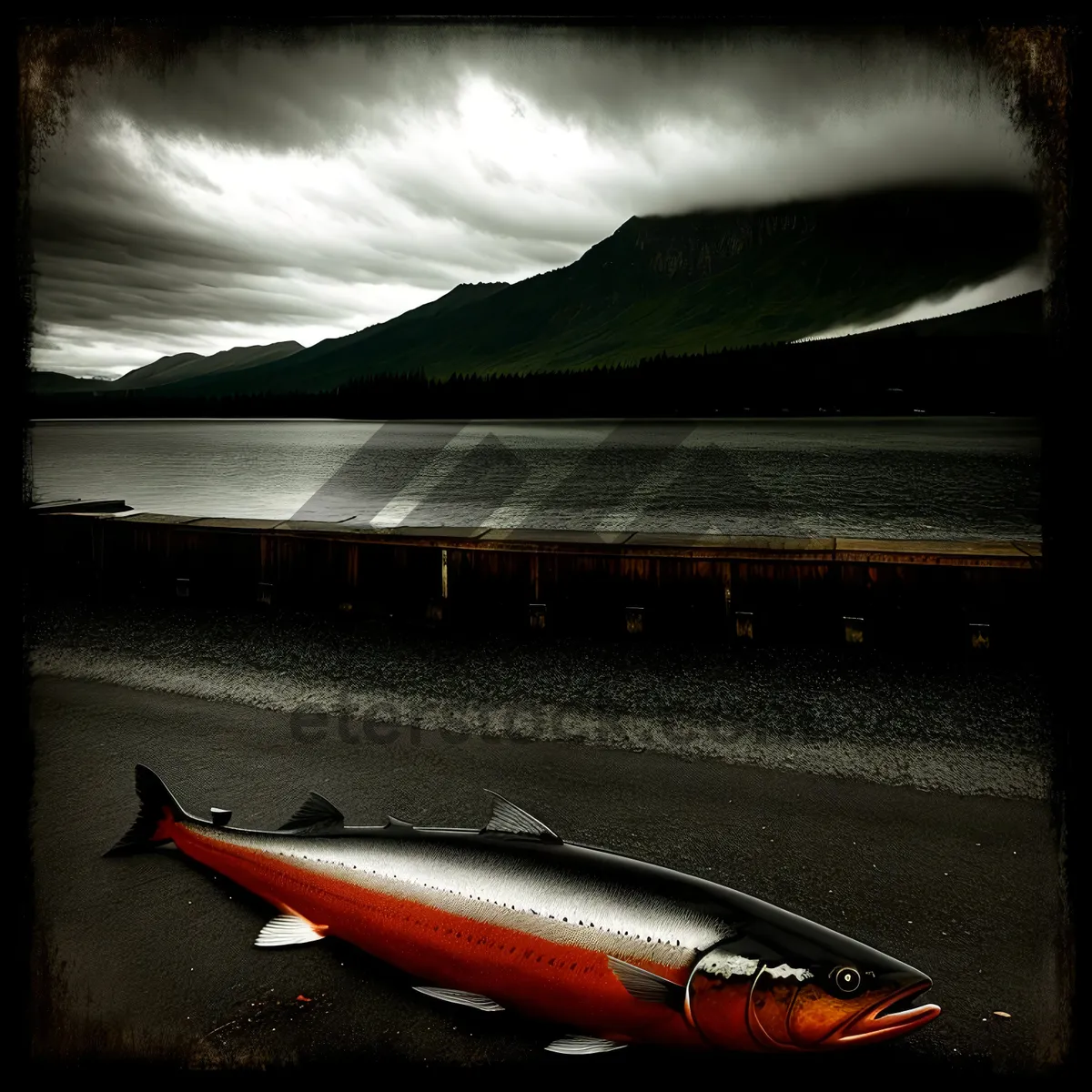 Picture of Coho Salmon - Fresh Catch in Open Waters