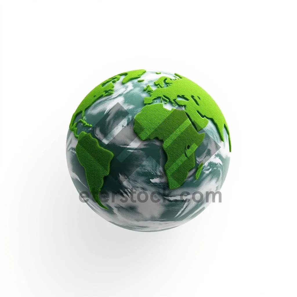 Picture of Global 3D Glass Earth Sphere Icon